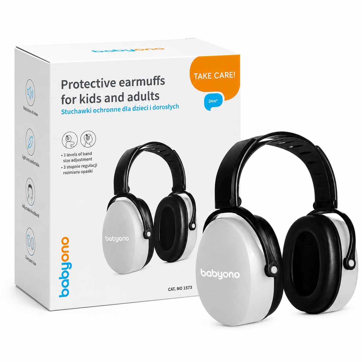 Babyono - Protective earmuffs for kids and adults ( kufje kunder zhurmave per femije )