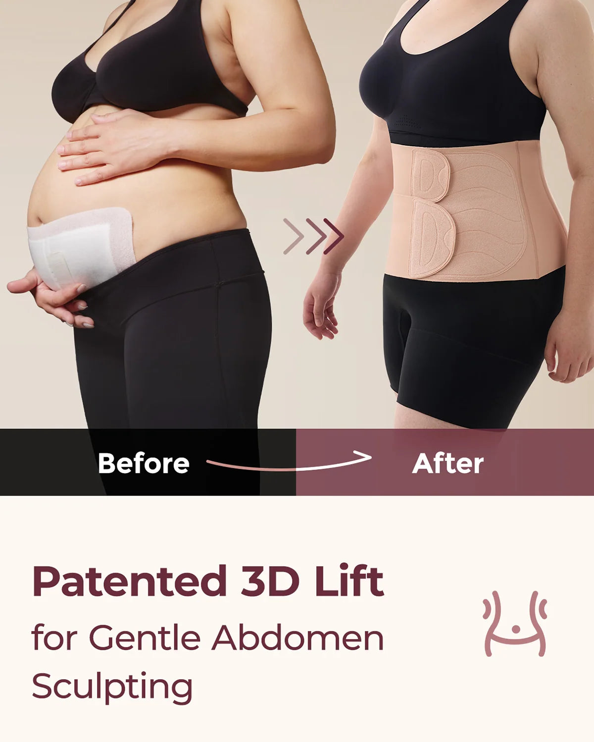 Momcozy - Postpartum Belly Band ( brez pas lindje me 2 ngjitje )