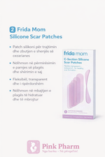 Frida Mom c-section silicone scar patches (Fasha Silikoni për Shënjat nga Operacioni Çezarian)