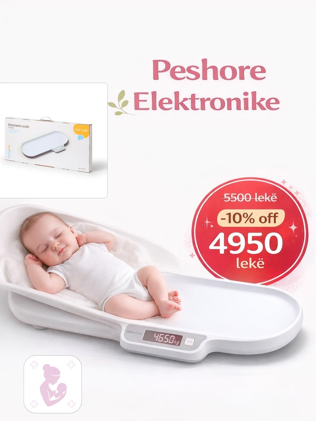 BabyOno Peshore Elektronike për Bebe