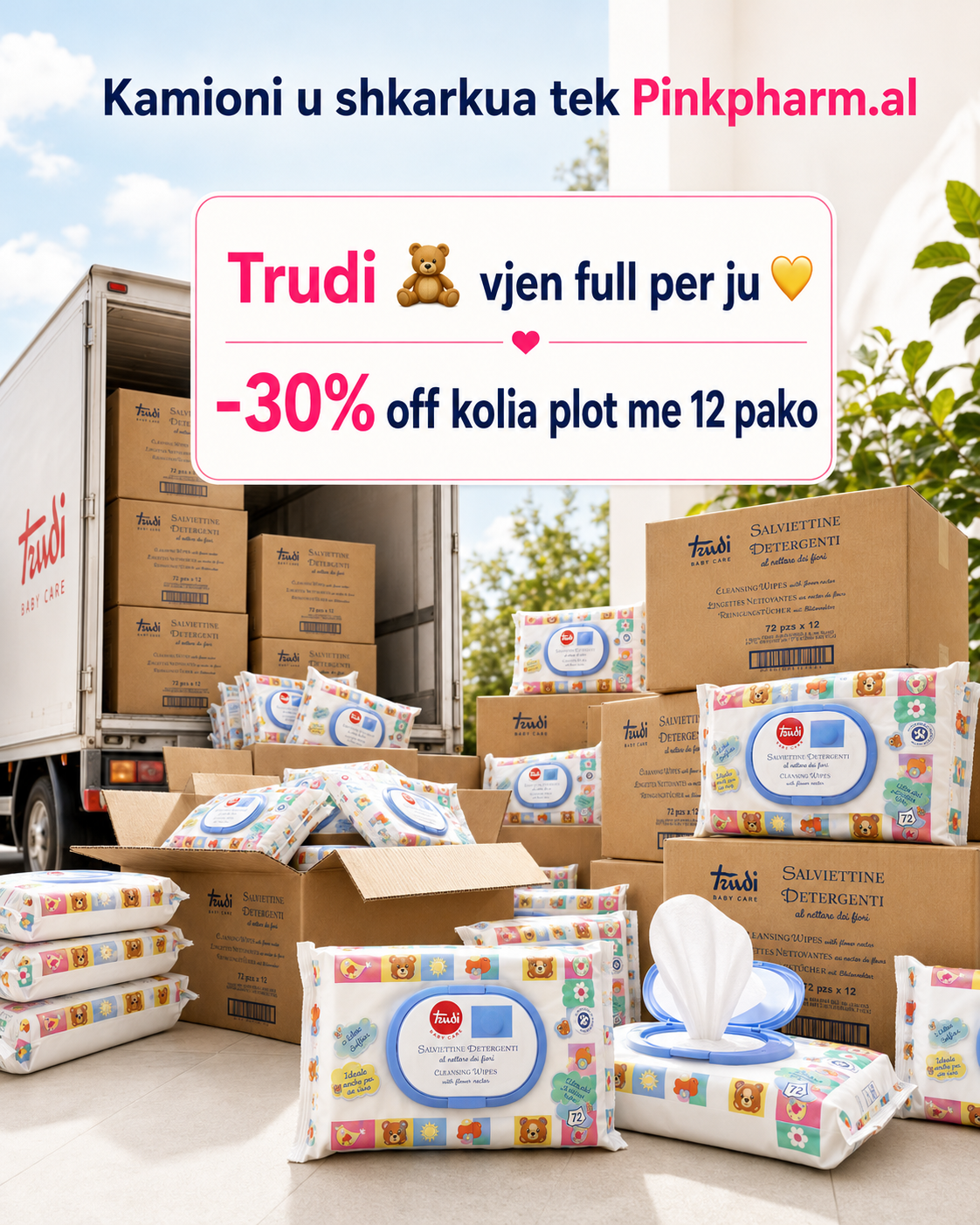 Trudi Letra te lagura 1 Koli x 12pcs