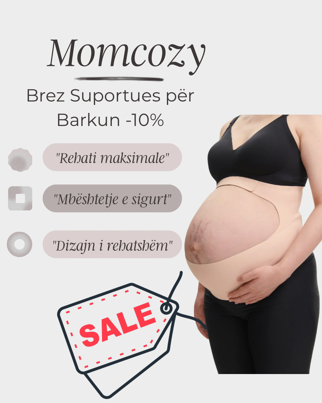 Momcozy brez shtatezanie suport per barkun