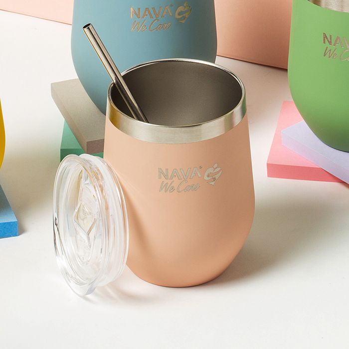 NAVA We Care - Gote termike me pipe inox 360 ml