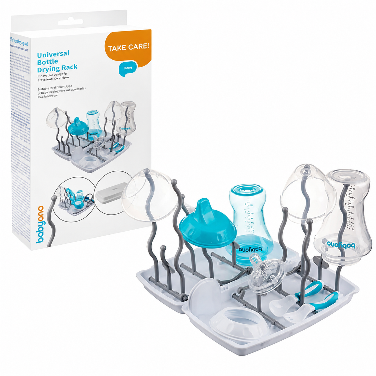 Babyono - Universal Bottle Drying Rack ( thares portativ )