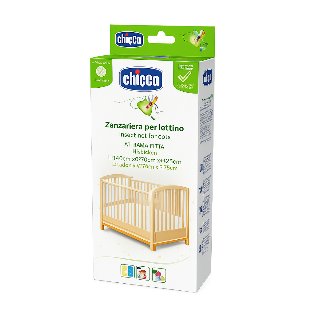 Chicco - Rrjete kunder mushkonjave per krevat