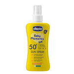 Chicco - Baby Moments Sun Spray SPF 50+ – 150 ml