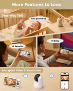 Momcozy - 5-Inch Dual-Mode Smart Baby Monitor me 2 Kamera – BM04