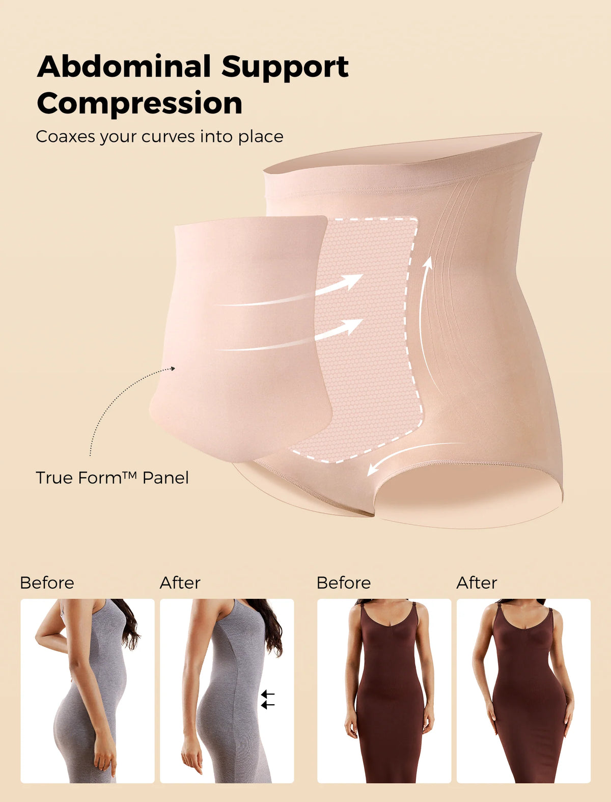 Momcozy - Seamless Tummy Shapewear Panties – Postpartum & Daily Wear