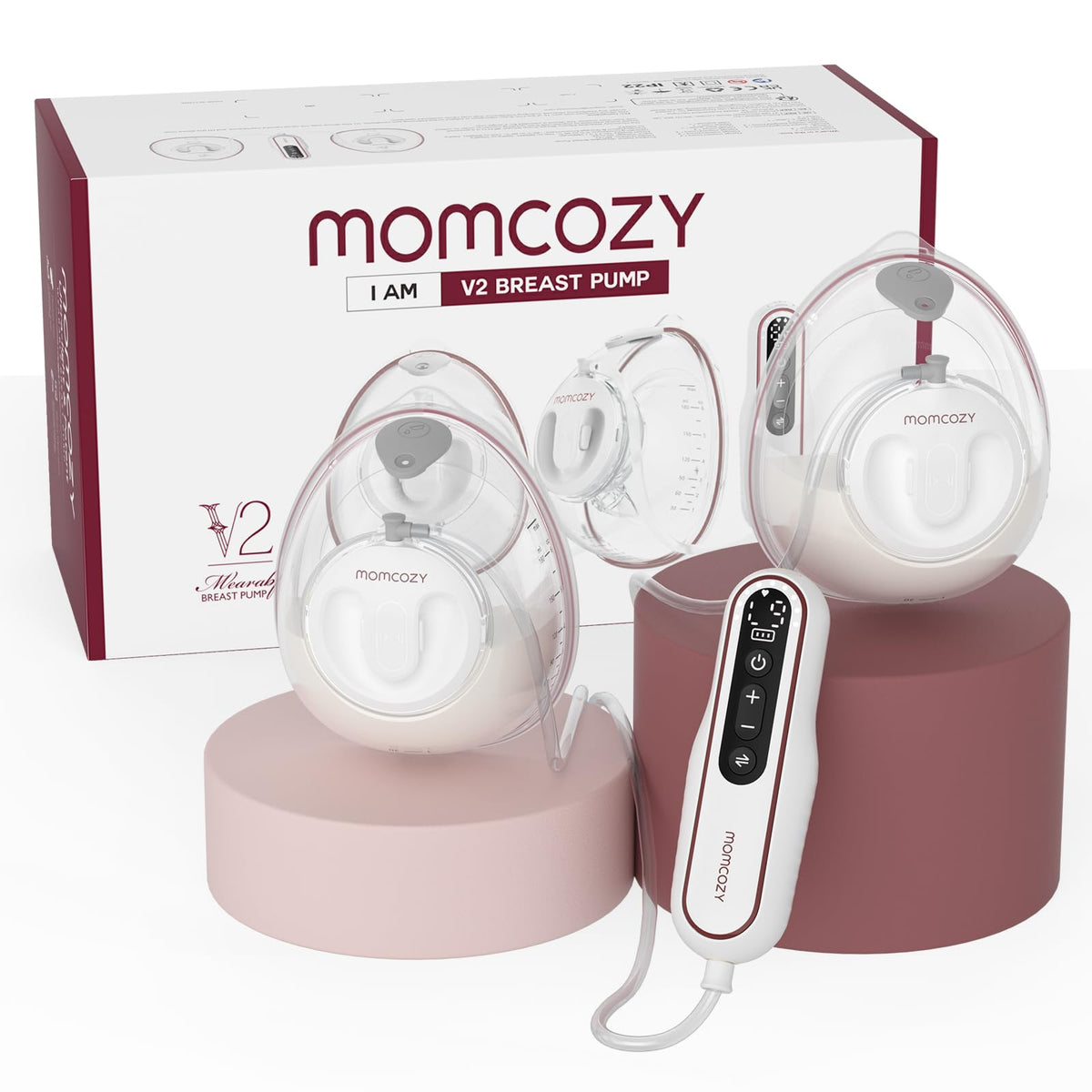 Momcozy - V2 Pro Hospital-Grade Wearable Breast Pump