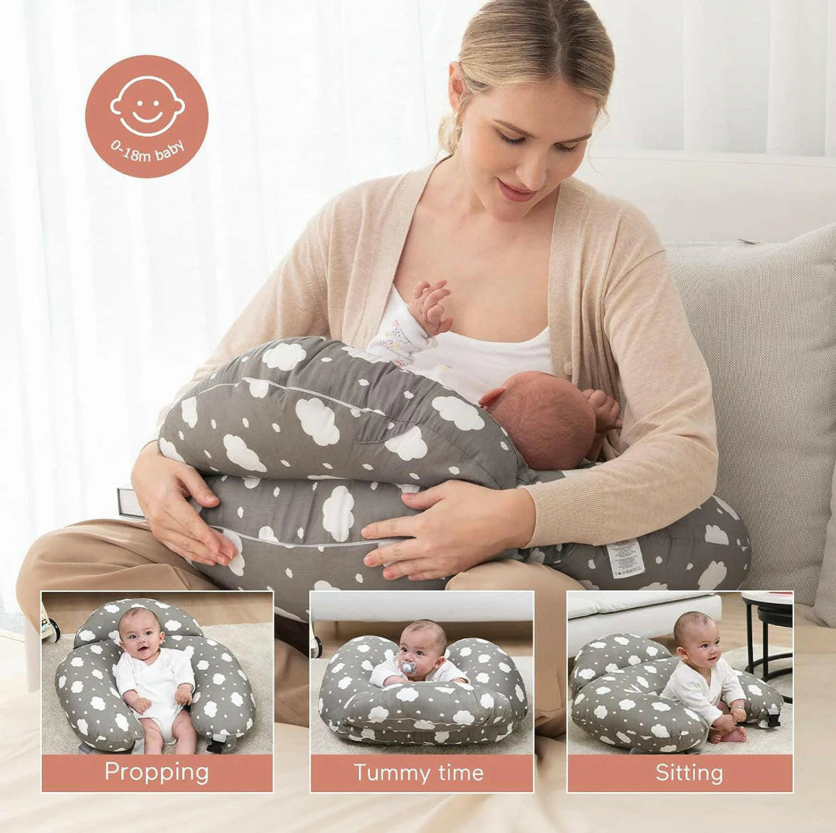 Momcozy - Adjustable Nursing Pillow ( Jastek gjidhenie )