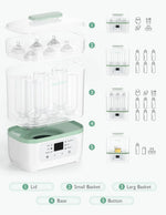 Momcozy - 8-in-1 Baby Bottle Steam Sterilizer & Dryer