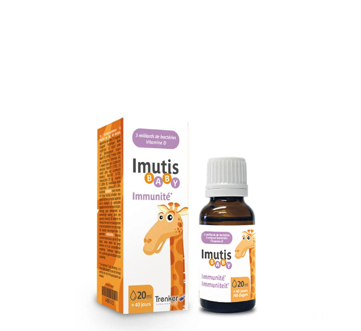 Imutis Baby – probiotikë me vitaminë D 20 ml