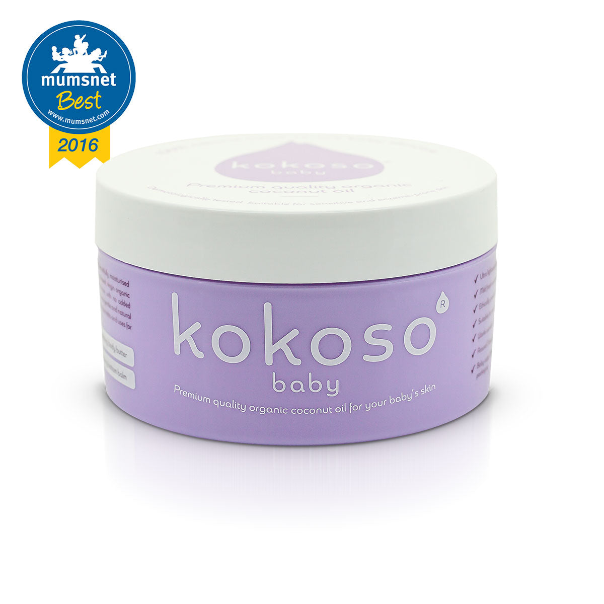Kokoso - Vaj Organik Kokosi 168g