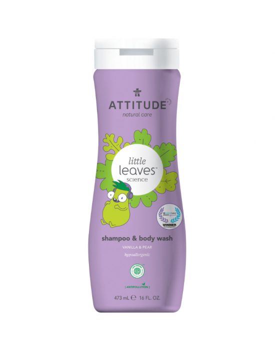 Attitude- KIDS 2IN1 SHAMPOO VANILLA &amp; PEAR