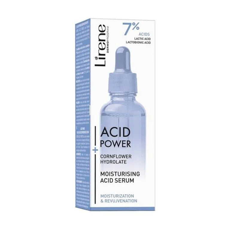 Lirene - Acid Power Moisturising Serum with Lactic and Lactobionic Acids 30 ml