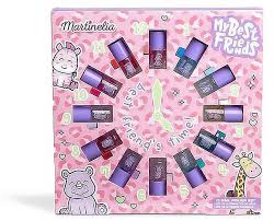 MARTINELIA BFF CLOCK NAIL POLISH BEAUTY SET