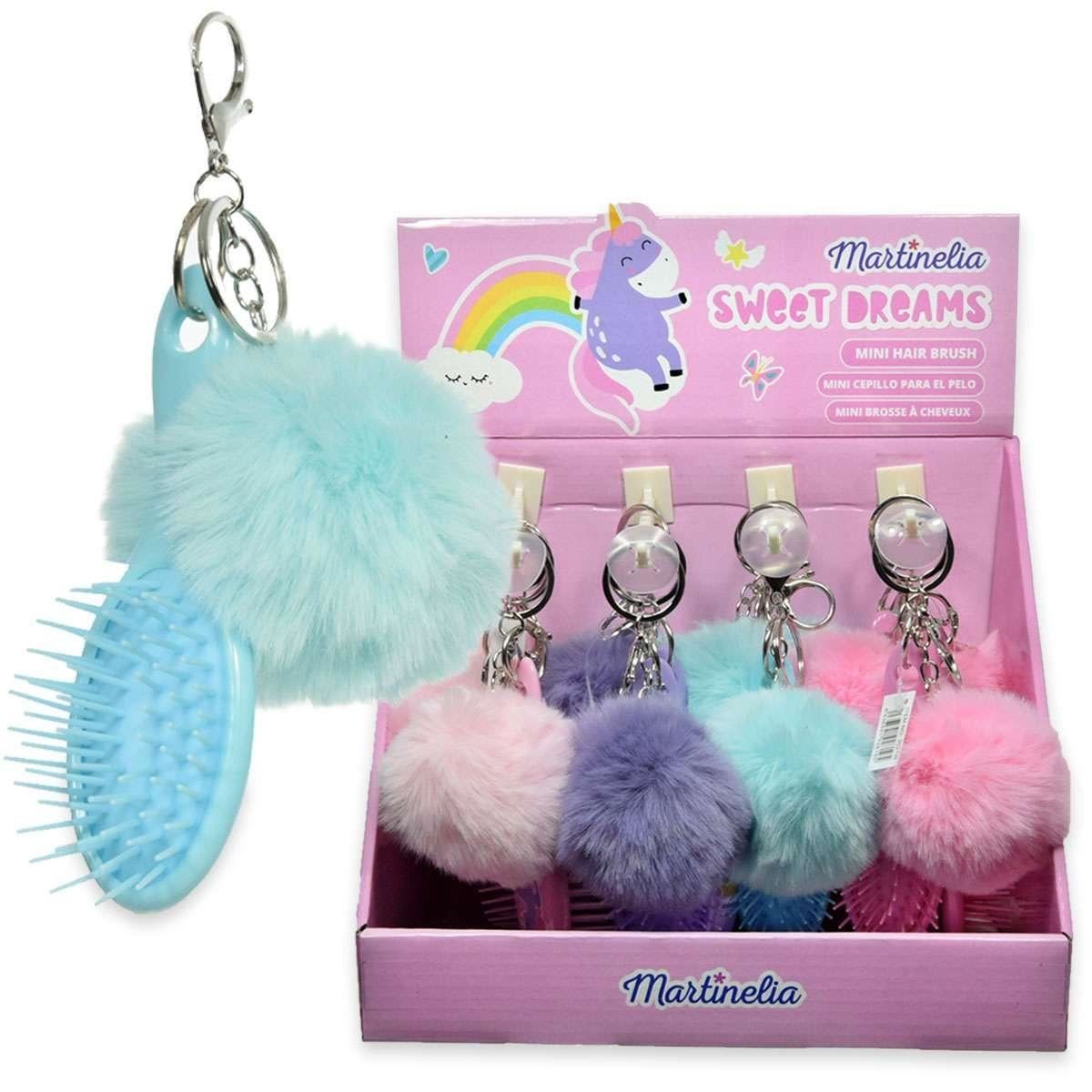 MARTINELIA MINI BRUSH WITH POMPOM 3021W