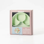 Seti "Healthy Meal" (Vakt i shëndetshëm) - Pjata me ndarje (Keylime/Keylime) Miniware