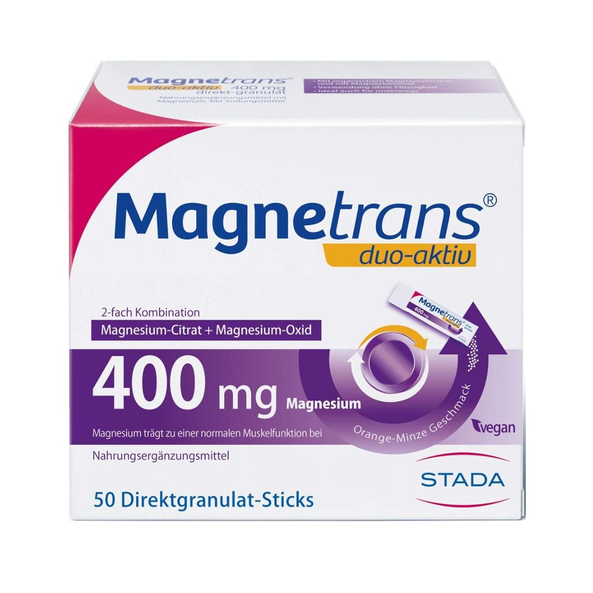 Magnetrans Duo-Aktiv 400 mg – 20 sticks