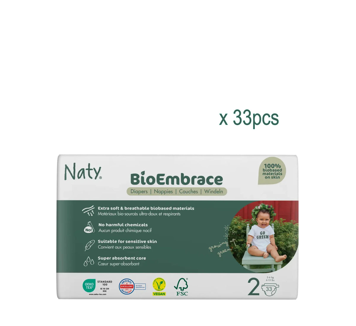 Naty BioEmbrace – Pelena Ekologjike