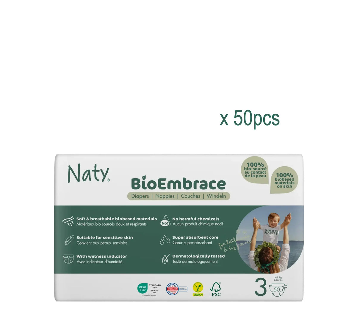 Naty BioEmbrace – Pelena Ekologjike