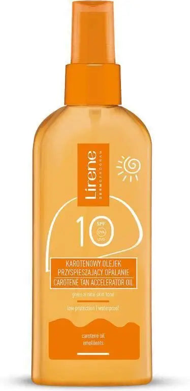 Lirene - Tanning Accelerator Carotene Oil SPF 10 150 ml