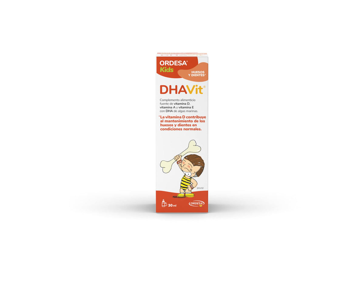 Ordesa Kids DHAVit – vitamina D, A & E me DHA 30 ml