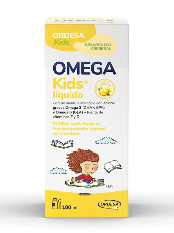 Ordesa Kids Omega – acide yndyrore Omega 3/6, shije limoni 100 ml