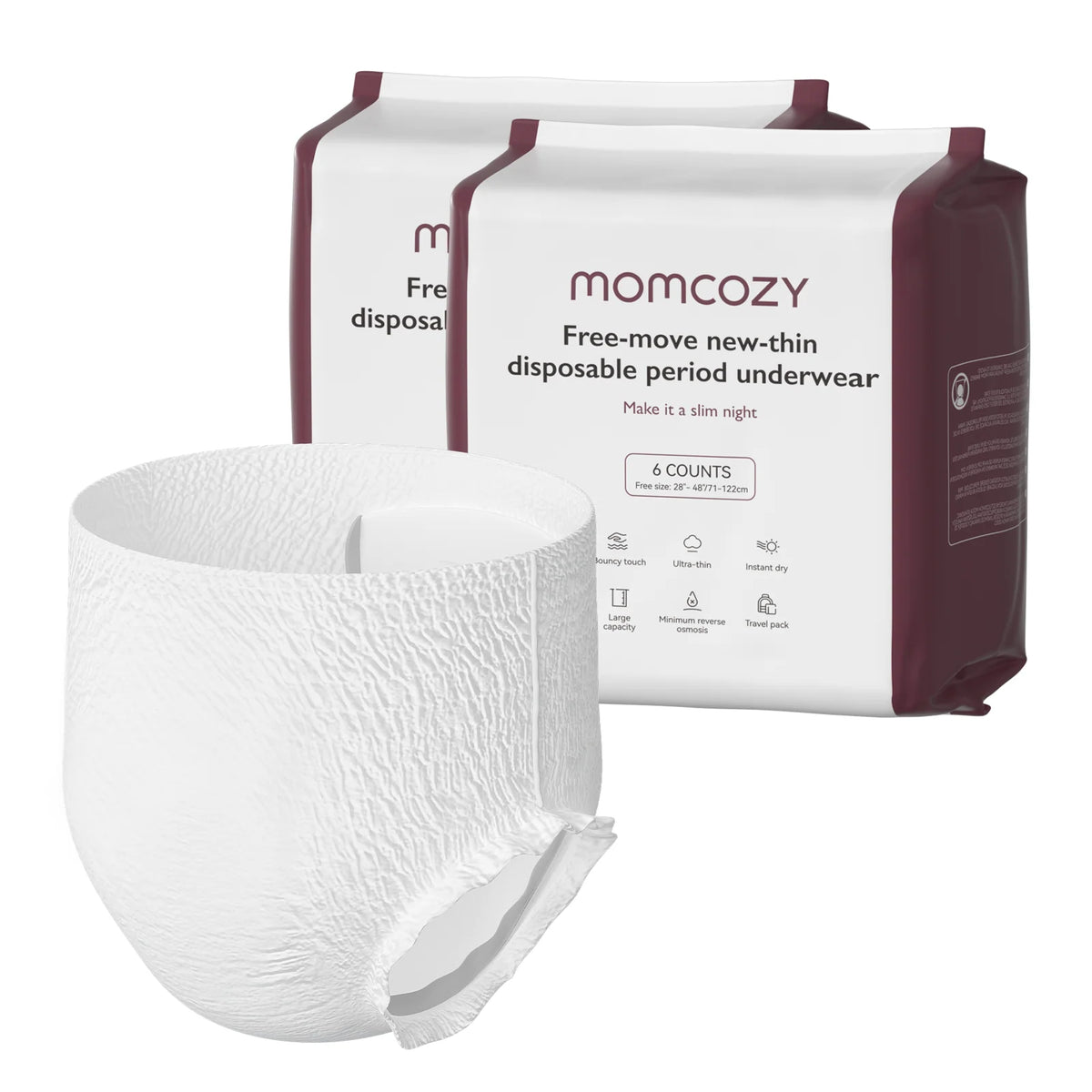 Momcozy - Free-move New-Thin Disposable Period Underwear