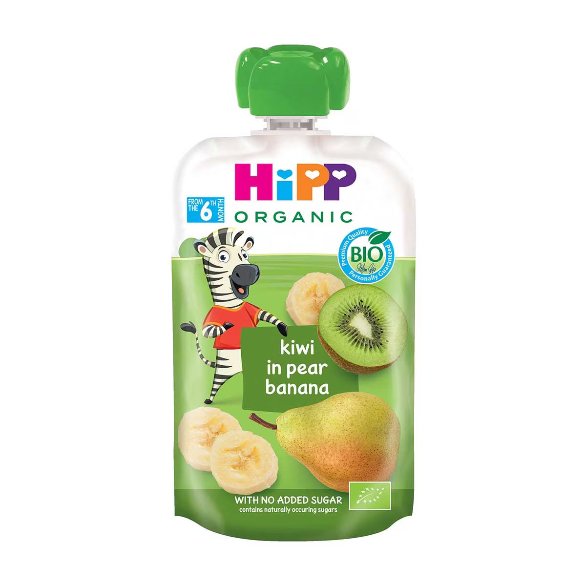HIPP Hipp Organic Kiwi In Pear-banana pure 100% frutash organikë