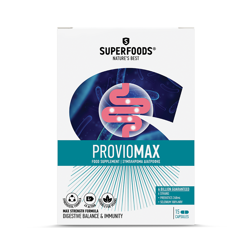SUPERFOODS PROVIOMAX X 15 CAPS - SUPERFOODS
