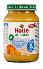 Holle – Pure me kungull dhe mish pule (5m+)