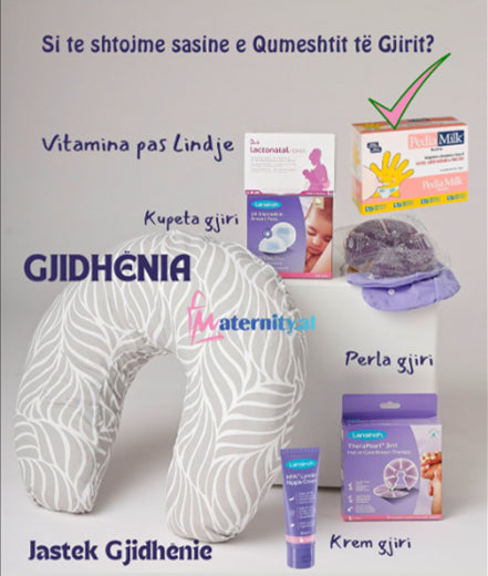 Set me produkte per kujdesjen dhe stimulimin e gjirit