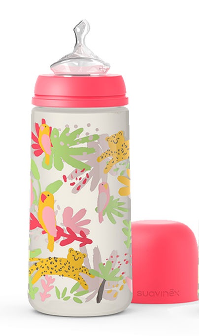 Suavinex - Wide neck bottle with anatomical teat 360ml