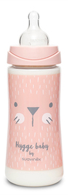 Suavinex - Premium polyamide wide neck bottle with round teat 360ml