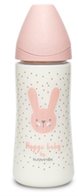 Suavinex - Premium polyamide wide neck bottle with round teat 360ml