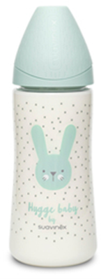 Suavinex - Premium polyamide wide neck bottle with round teat 360ml