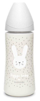 Suavinex - Premium polyamide wide neck bottle with round teat 360ml