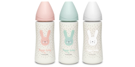 Suavinex - Premium polyamide wide neck bottle with round teat 360ml