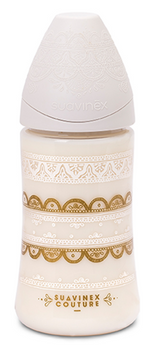 Suavinex - Premium wide neck bottle with round teat 270ml