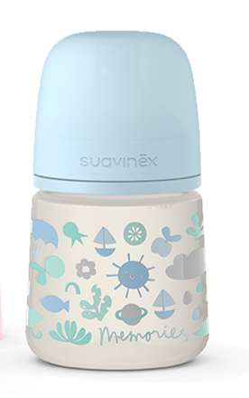 Suavinex - Wide neck bottle with anatomical teat 150ml