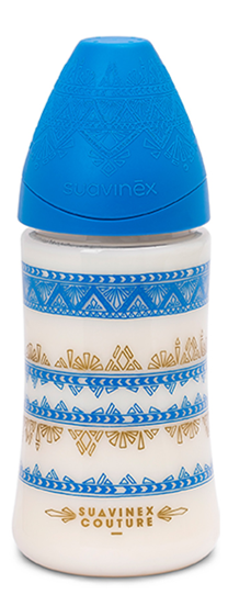 Suavinex - Premium wide neck bottle with round teat 270ml