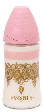 Suavinex - Premium wide neck bottle with round teat 270ml