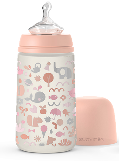 Suavinex - Wide neck bottle with anatomical teat 270ml