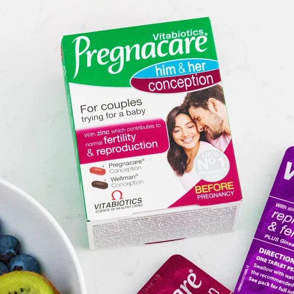 Vitabiotics – Pregnacare Him &amp; Her Conception
