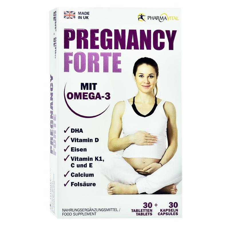 Pregnancy Forte – Suplement Ushqimor për Shtatzëni