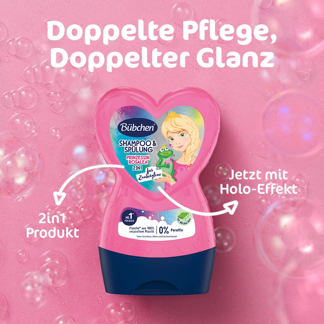 Bübchen – Shampo &Balsam për Fëmijë Prinzessin Rosalea
