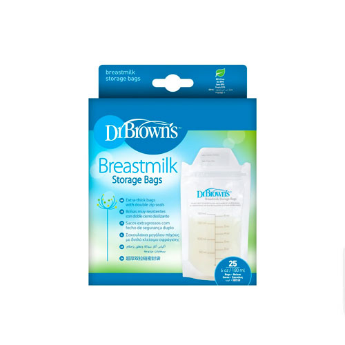 Qese per ruajtjen e qumeshtit te gjirit, paketim 25cope