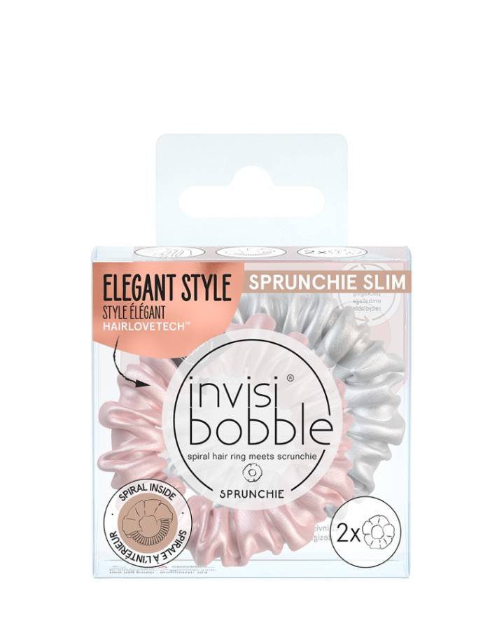 SPRUNCHIE SLIM BELLA CHROME