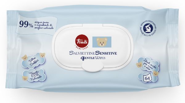 Salviettine Sensitive Gentle Wipes – Trudi